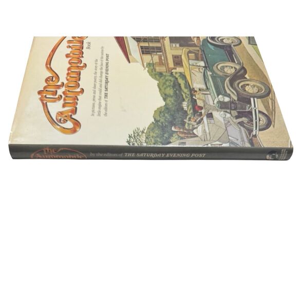 The Automobile Book by The Saturday Evening Post, Antique Vintage Art 1979 HB - Picture 3 of 11